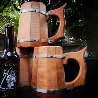 Jarros para vivir una verdadera experiencia medieval. Estos jarros, también conocidos como tankards