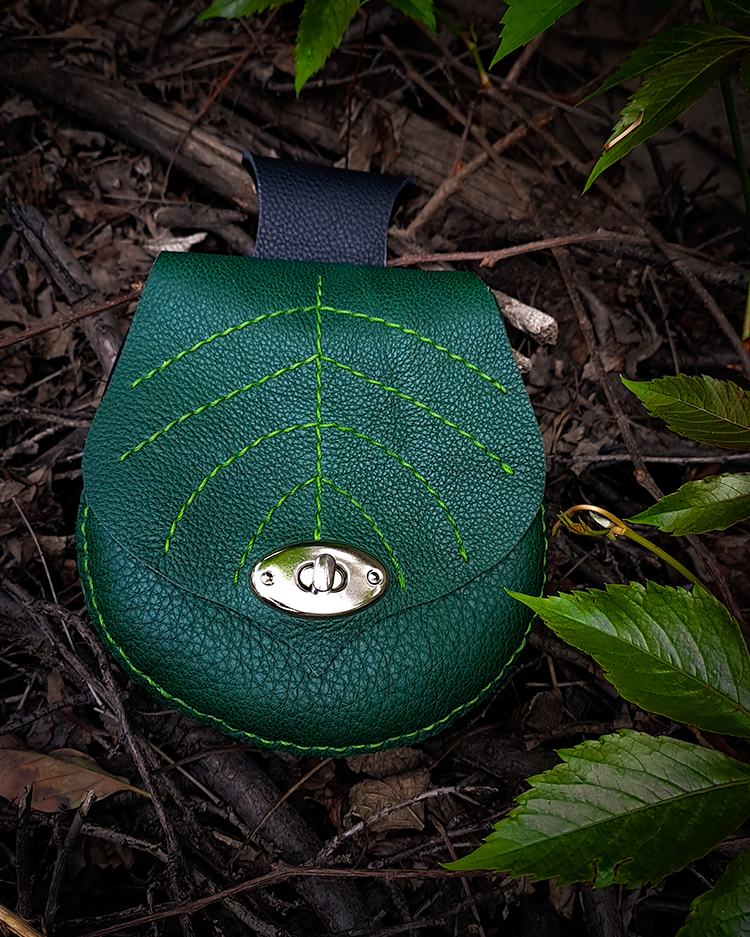 Bolso Sporran - Hojas y Brotes - Imagen 2