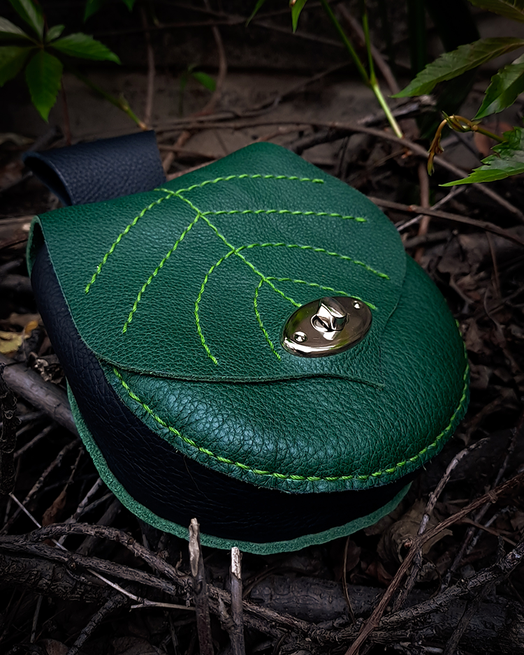 Bolso Sporran - Hojas y Brotes